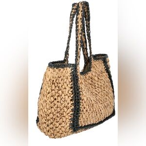 Time and Tru's Straw Mini Tote.
